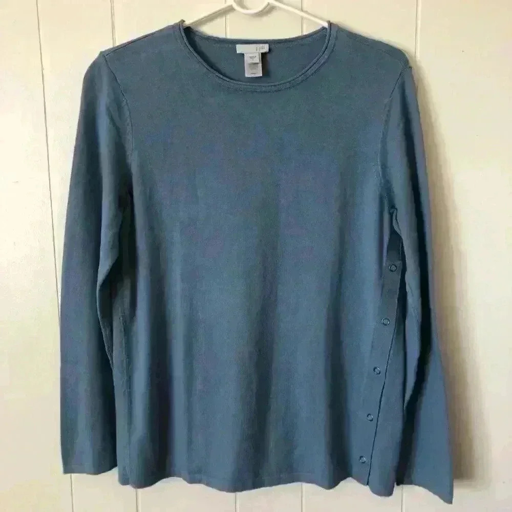 J.Jill Women’s Cotton Blend Top Shirt Size S